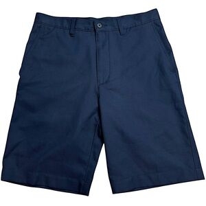 Men's PGA Tour Navy Blue Button Zip Close 5 Pocket Golf Shorts 30